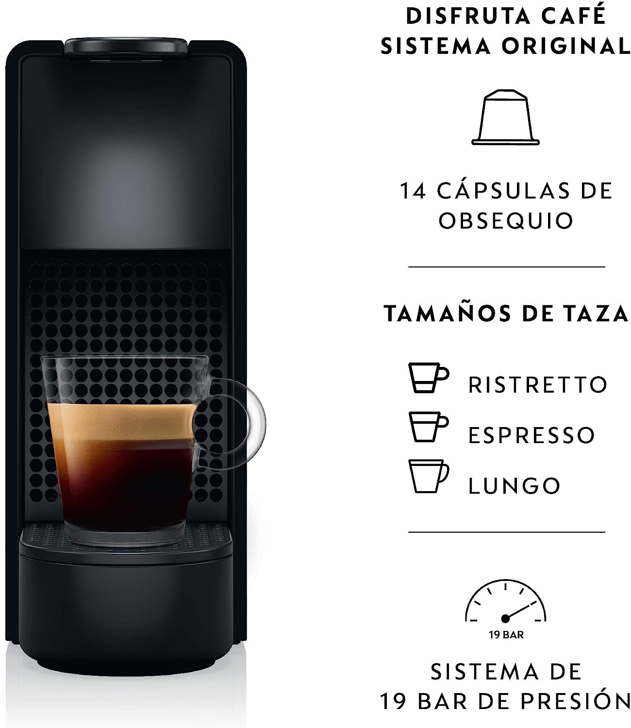 NESPRESSO Cafetera Essenza Mini con 14 cápsulas – Home store mexico